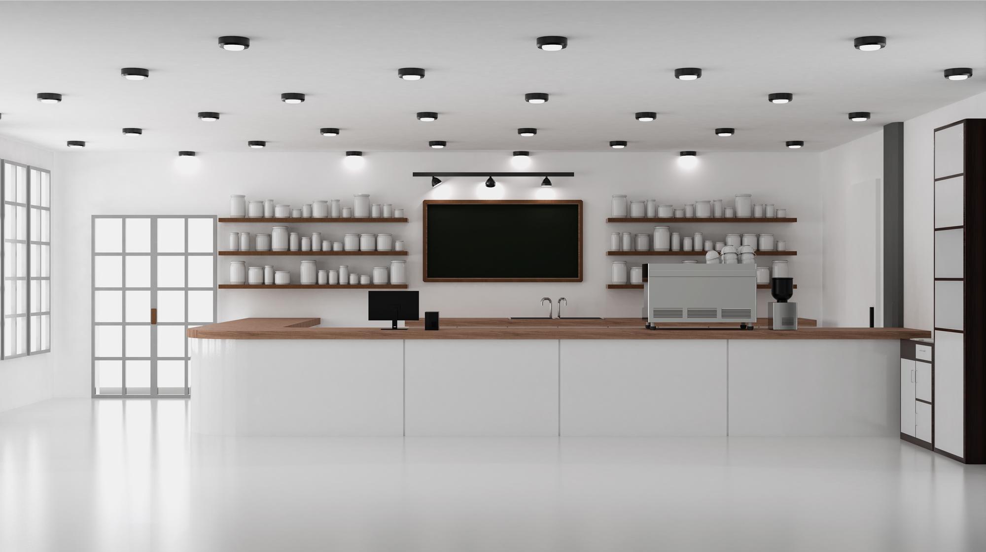 Ingresso studio e cucina didattica
